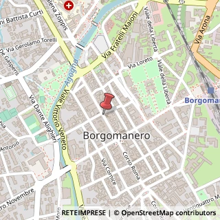 Mappa Corso Garibaldi, 48, 28021 Cressa, Novara (Piemonte)
