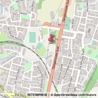 Mappa Via F. Radici, 1, 24030 Mozzo, Bergamo (Lombardia)