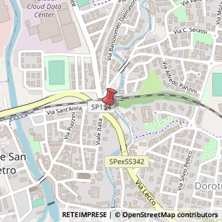 Mappa Via A. Manzoni, 28, 24036 Ponte San Pietro, Bergamo (Lombardia)