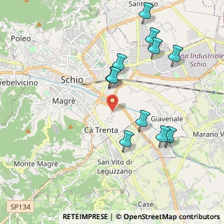 Mappa Via dei Priorati, 36015 Schio VI, Italia (2.03909)