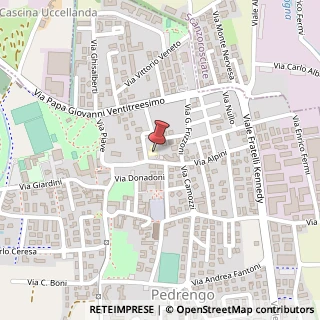Mappa Piazza Alpini, 8, 24066 Pedrengo, Bergamo (Lombardia)