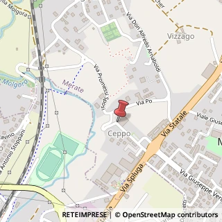 Mappa Via Ceppo, 12, 23807 Merate, Lecco (Lombardia)