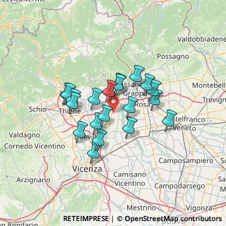 Mappa Via Europa, 36060 Schiavon VI, Italia (10.467)