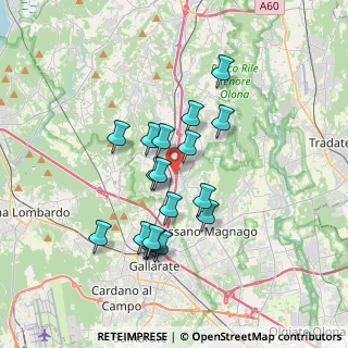 Mappa Via IV Novembre, 21040 Cavaria Con Premezzo VA, Italia (3.11368)