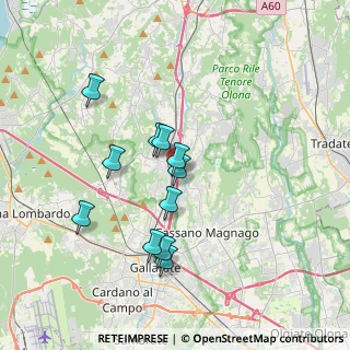 Mappa Via IV Novembre, 21040 Cavaria Con Premezzo VA, Italia (3.10818)