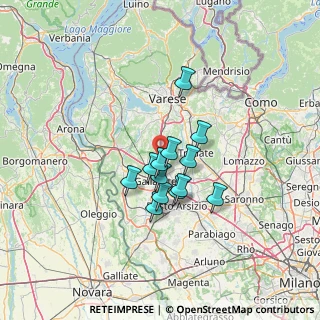 Mappa Via IV Novembre, 21040 Cavaria Con Premezzo VA, Italia (9.23077)