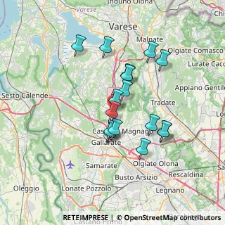 Mappa Via IV Novembre, 21040 Cavaria Con Premezzo VA, Italia (5.96438)