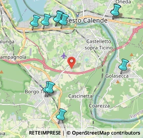 Mappa Via Asseri, 28053 Castelletto sopra Ticino NO, Italia (2.68)