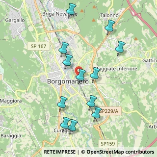 Mappa Via Piave, 28021 Borgomanero NO, Italia (2.05417)