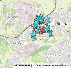 Mappa Via Bellavista, 20842 Besana in Brianza MB, Italia (0.2325)