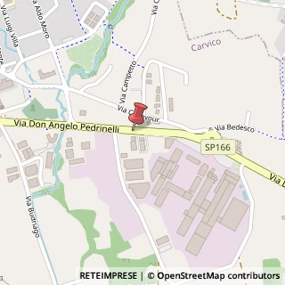 Mappa Via Don Angelo Pedrinelli, 44, 24030 Carvico, Bergamo (Lombardia)