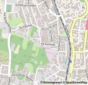 Mappa Via kennedy, 21040 Cavaria Con Premezzo VA, Italia (0.17917)