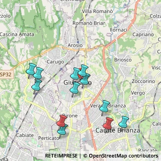Mappa Via Carroccio, 20833 Giussano MB, Italia (2.05417)