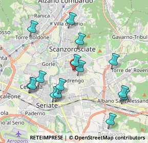 Mappa Via Monte Grappa, 24066 Pedrengo BG, Italia (2.04667)