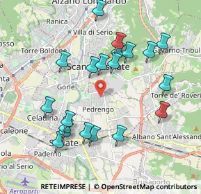 Mappa Via Monte Grappa, 24066 Pedrengo BG, Italia (1.966)