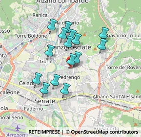 Mappa Via Monte Grappa, 24066 Pedrengo BG, Italia (1.46933)