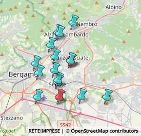 Mappa Via Monte Grappa, 24066 Pedrengo BG, Italia (3.27529)