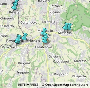 Mappa Via Misericordia, 23880 Casatenovo LC, Italia (2.11727)