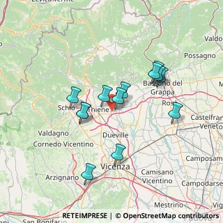Mappa Via Bassani, 36030 Sarcedo VI, Italia (12.50538)