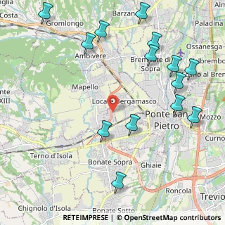 Mappa Viale I° Maggio, 24030 Presezzo BG, Italia (2.61571)