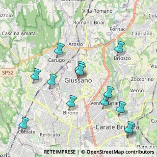 Mappa P.za Roma, 20833 Giussano MB, Italia (2.31)