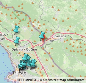 Mappa RA14, 34128 Trieste TS, Italia (5.617)