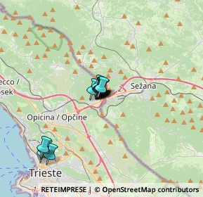 Mappa RA14, 34128 Trieste TS, Italia (2.185)