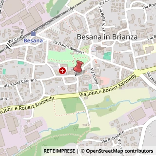 Mappa Via Luigi Viarana, 22, 20842 Besana in Brianza, Monza e Brianza (Lombardia)