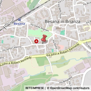 Mappa Via Luigi Viarana, 9, 20842 Besana in Brianza, Monza e Brianza (Lombardia)