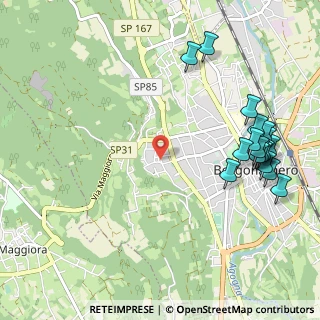 Mappa Via Ignazio Fornara, 28021 Borgomanero NO, Italia (1.28556)