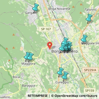 Mappa Via Ignazio Fornara, 28021 Borgomanero NO, Italia (2.1)