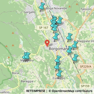 Mappa Via Ignazio Fornara, 28021 Borgomanero NO, Italia (2.13765)