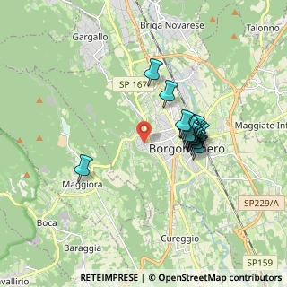 Mappa Via Caduti, 28021 Borgomanero NO, Italia (1.39222)