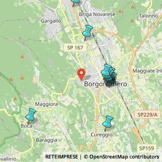 Mappa Via Caduti, 28021 Borgomanero NO, Italia (1.9475)
