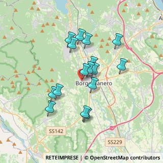 Mappa Via Caduti, 28021 Borgomanero NO, Italia (3.06125)