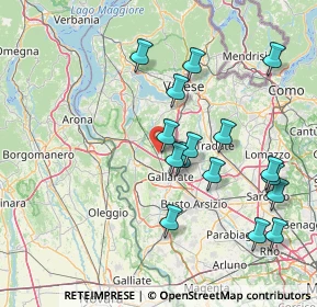 Mappa Via Mauri, 21010 Besnate VA, Italia (15.58)