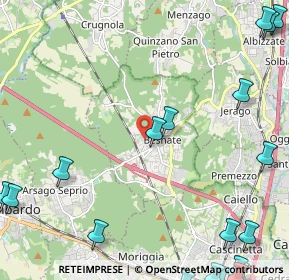 Mappa Via Mauri, 21010 Besnate VA, Italia (3.6775)