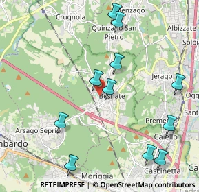Mappa Via Mauri, 21010 Besnate VA, Italia (2.30727)