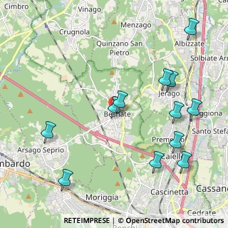 Mappa Via Ampelio Rosa, 21010 Besnate VA, Italia (2.37583)