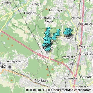 Mappa Via Ampelio Rosa, 21010 Besnate VA, Italia (0.8315)