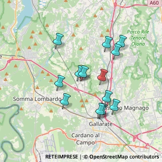 Mappa Via Ampelio Rosa, 21010 Besnate VA, Italia (3.36)