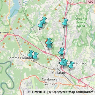 Mappa Via Ampelio Rosa, 21010 Besnate VA, Italia (3.43909)