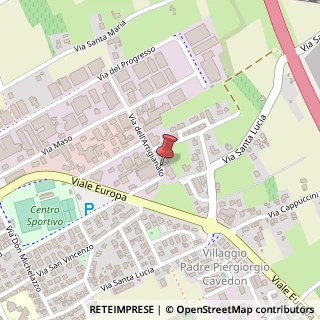 Mappa Via dell'Artigianato, 5, 36035 Marano Vicentino, Vicenza (Veneto)