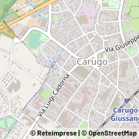 Mapa Carugo