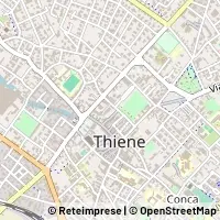 Hartă Thiene