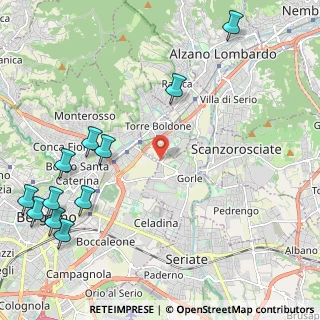 Mappa Via Martinella, 24020 Bergamo BG, Italia (2.95909)
