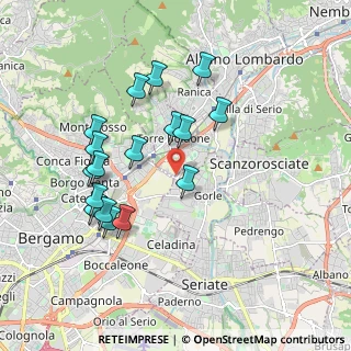 Mappa Via Martinella, 24020 Bergamo BG, Italia (1.80412)