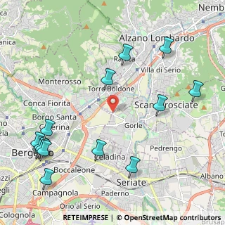 Mappa Via Martinella, 24020 Bergamo BG, Italia (2.73143)