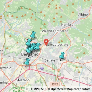 Mappa Via Martinella, 24020 Bergamo BG, Italia (3.45917)