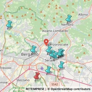 Mappa Via Martinella, 24020 Bergamo BG, Italia (4.70231)
